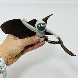 Hair Scrunchie Halloween Bat Figure Plush Ring Tie Band Headwear Rope Costume